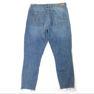 signature levi strauss high rise ankle skinny
